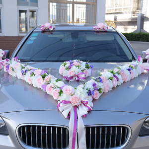 头车花婚车花v字