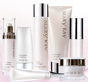 玫琳凯亮采系列套装洗水修护乳晚霜粉底提亮肤色2019官方正品包邮