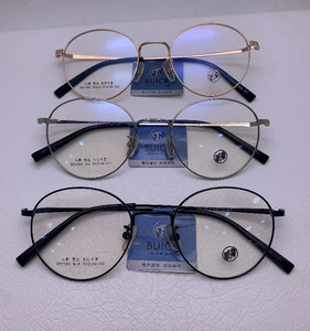 【正品】BUICK/别克超轻时尚复古圆形眼镜架全框学生框文艺眼镜框