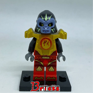 乐高气功传奇人仔 gorzan 猩猩戈尔赞 lego loc091 70147 70143