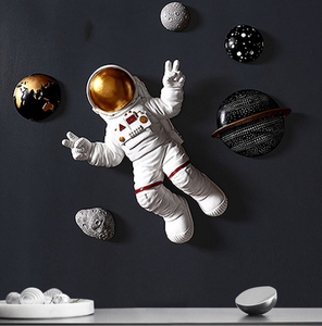 厂家直销nasa宇航员创意太空人客厅卧室墙面装饰品挂件潮流公仔大