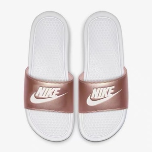 nike拖鞋金