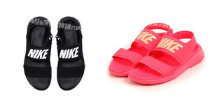 马帮主 Nike 耐克 女子运动休闲夏季沙滩凉鞋 882694-010-600