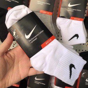 Nike耐克袜子正品透气男女长筒棉质运动袜毛巾底高筒中筒篮球袜