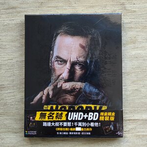 订货】4k uhd繁中蓝光碟电影bd无名弑/无名之辈/nobody动作片铁盒