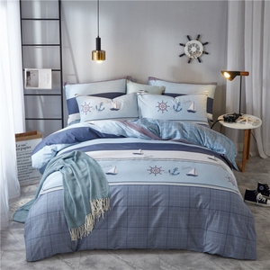 地中海风格被套纯棉