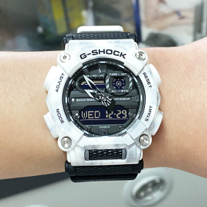 卡西欧防水石英男手表g-shock ga-900gc-7/vb-1a/skl/ts-4/ske-8a