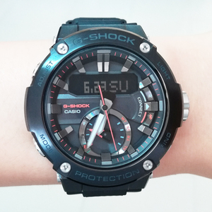 卡西欧手表g-shock gst-b200b-1a/b200d光能运动蓝牙智能男士腕表