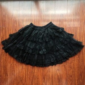 lolita lo裙裙撑42cm长度膝上及膝裙使用 蛋糕裙外穿