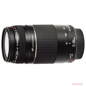 佳能EF 75-300mm f/4-5.6 III USM单反相机长焦镜头支持600D 750D