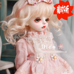 bjd服装 6分娃衣 dido 蒂朵官服 粉色裙连衣裙套装 sd娃娃swdoll