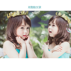 照片海报双胞胎孕妇备孕宝宝壁画娃娃图片漂亮画报可爱女孩墙贴bb