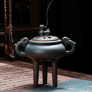 同款货源益神香旗舰店天猫香炉家用沉香熏香室内陶瓷焚香盒檀香