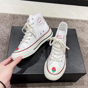 星仔帆布鞋低帮