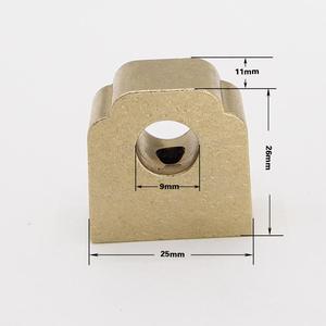 中式家具铜锁鼻仿古铜锁配件大号25mm门柜锁鼻铜配件明清铜件铜活