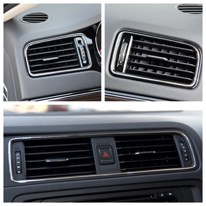 适用大众新速腾12-18款仪表台出风口拨片 空调出风口百叶窗