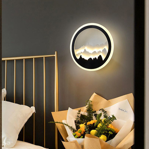 电视墙挂灯北欧