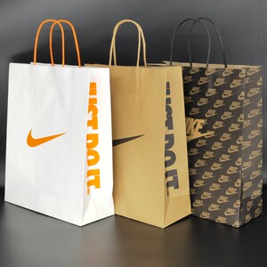 现货 耐克nike休闲 360运动牛皮纸袋子 手提袋 服装袋 购物礼品袋