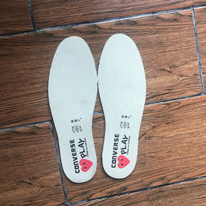 鞋垫1970s开口笑三星标原装踩屎露娜allstar减震增高鞋垫品牌鞋配25