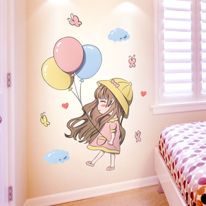 00缘百年剑恒鑫专卖店天猫儿童房墙面装饰品女童女孩房间布置少女