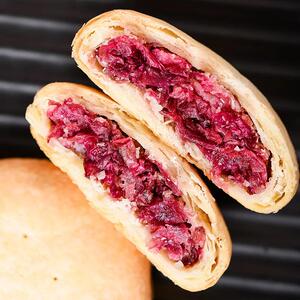 主播推荐云南鲜花饼10枚丽江特产玫瑰花饼散装零食品小吃手工送礼