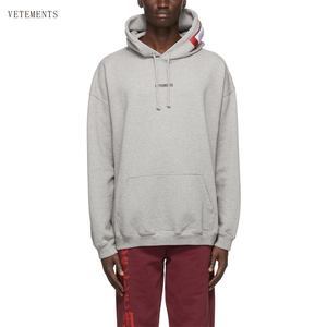 vetements卫衣男女同款字母外套高版本大码连帽旗舰店潮牌维特萌
