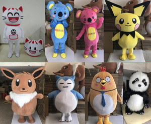 大熊猫招财猫考拉求婚头套卡通人偶服装活动宣传开业演出玩偶衣服