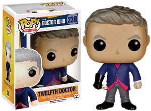 现货FUNKO POP Doctor Who第十二任神秘博士手持勺子的博士玩偶