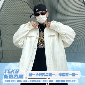 外套女春牛仔白