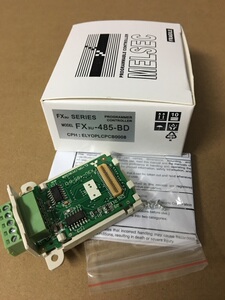 全新用于三菱模块FX3U-485-BD/三菱扩展卡FX3U－485－BD