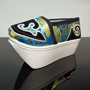 001人付款淘宝越人歌京剧越剧黄梅戏古装男书生小生鞋高底云头鞋登云