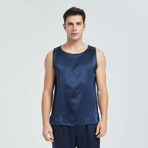 真丝背心男