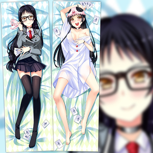 没有黄段子的无聊世界华城绫女二次元等身抱枕动漫周边来图定制