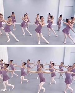 新款夏季儿童舞蹈服女童吊带练功服少儿芭蕾民族中国舞考级形体裙