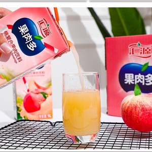 汇源果肉多系列1l装草莓复合桃汁饮品