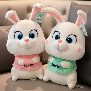 毛茸茸的小兔子