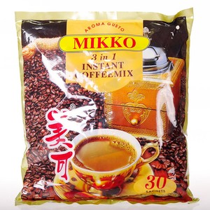 现货缅甸东南亚咖啡人气之首mikko美可咖啡经典冲调饮速溶三合一
