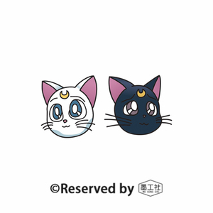 露娜猫纹身贴