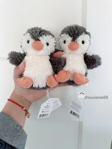 现货 英国代JELLYCAT花生企鹅11cm公仔玩偶安抚柔软可爱毛绒玩具
