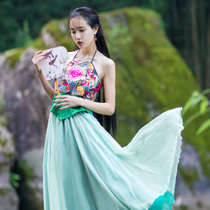[转卖]预售素萝 阆风巅.贰 原创民族风女装夏…感兴趣的话给