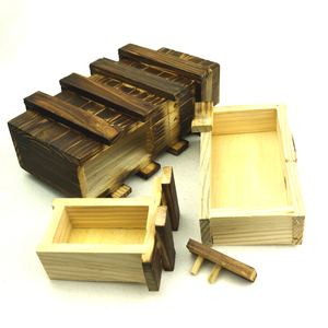 古典鲁班锁·大号双开 暗格收纳小抽屉 孔明锁 成人木制益智玩具