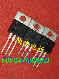 FDP047 正品拆机 FDP047AN08 168A 75V逆变器专用大电流场效应管.