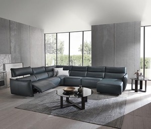 natuzzi editions正品意大利纳图兹意迪森c027真皮沙发组合功能