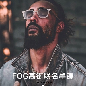 fog第七季主线联名jerry同款近视太阳眼镜男墨镜偏光变色浅色眼镜