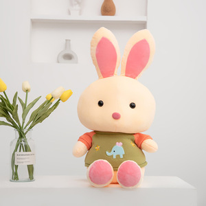 萌萌兔毛绒玩具兔子可爱床上小白兔玩偶公仔睡觉抱枕娃娃创意儿童