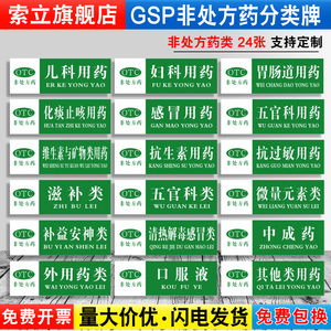 处方药非处方药标签
