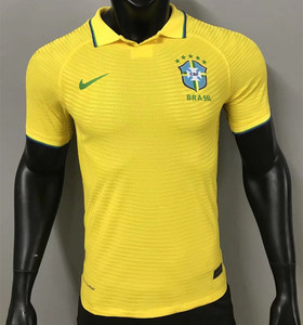 巴西球衣球员版22-23美洲杯紧身修身10号内马尔足球服黄色队服