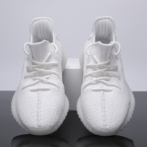 椰子鞋女350纯白冰淇淋满天星正品官网莆田正版三杠春秋休闲女鞋