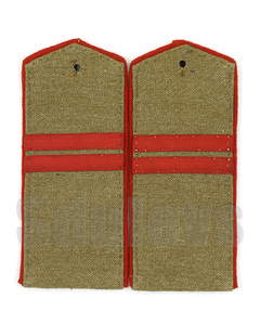 wwii苏联红军m43制式肩章军衔-----炮兵下士