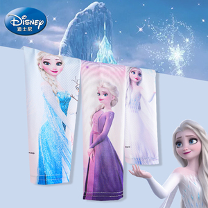 迪士尼儿童冰袖艾莎公主防晒护袖爱莎冰丝袖套小女孩手袖夏季套袖